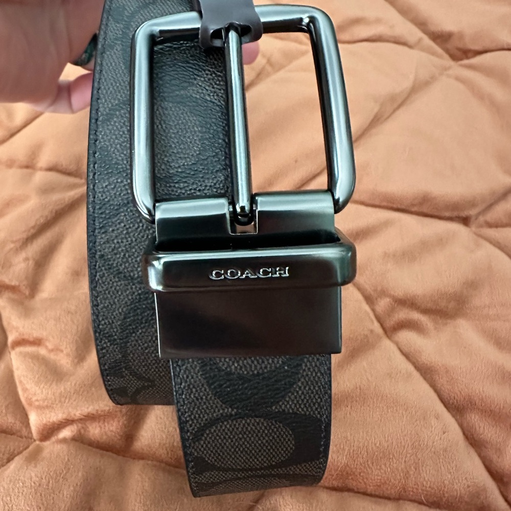 Coach unisex reversible Belt 42”